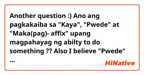 Meaning of upang .